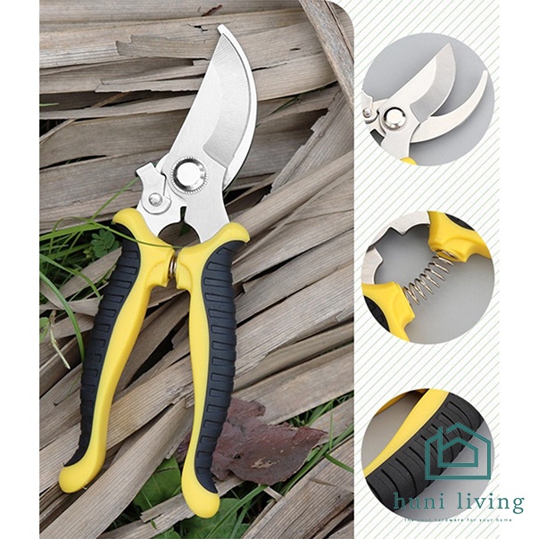 Pruning Shears Gunting Dahan Bunga Ranting Stek Alat Potong Dahan Garden Scissors Gunting Taman