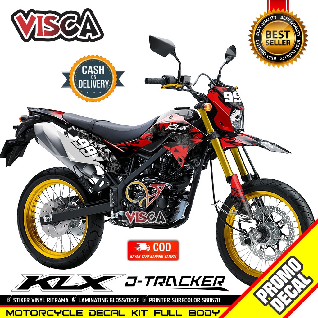 Decall Klx Dtracker Stiker Dtracker 150 Decal Dtracker Decal Klx Dtracker 150 Hologram Decal Dtracke