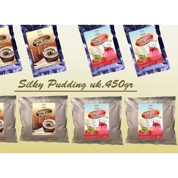 

☻ Silky Pudding CAPPUCINO/Puding Sutra/Susu/Jelly/Dessert 150gr ☉