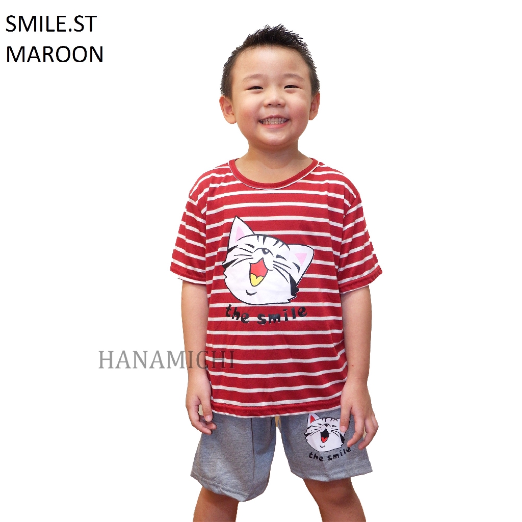 Hanamichi SMILE.ST Setelan Anak Lengan Pendek