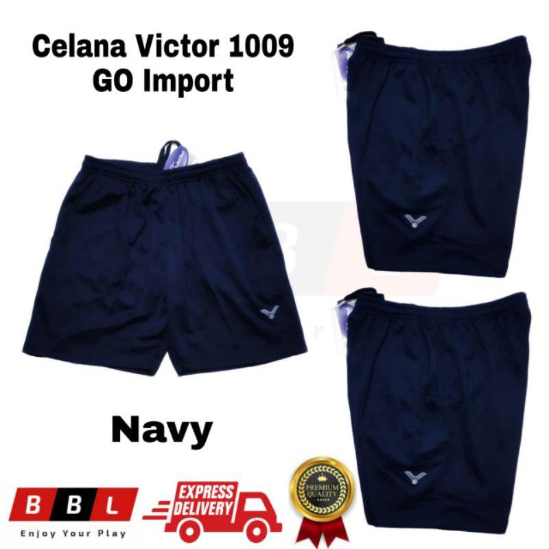 Celana Badminton Victor 1009 Navy Grad Ori Import Celana victor Bulutangkis murah Training badminton