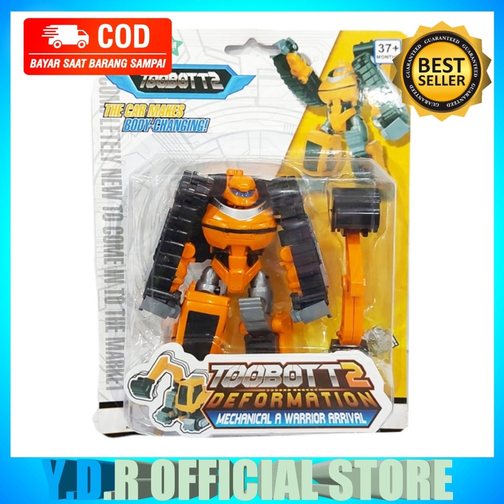 MAINAN ANAK ROBOT TOBOT TRANSFORMERS ROBOT BISA BERUBAH JADI MOBIL TOBOT HELI ATHLON PMK PROMO COD-5