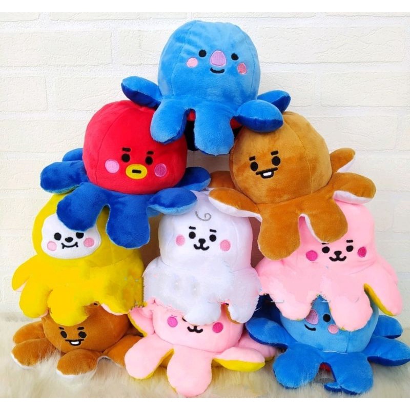 GURITA VIRAL Boneka Korea /Gurita Octopus/ukuran Mini/lucu imut