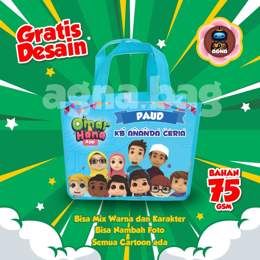 

GOODIE BAG MURAH / TAS ULTAH CUSTOM /TAS ULTAH PROMO/ TAS ULTAH OMAR HANA
