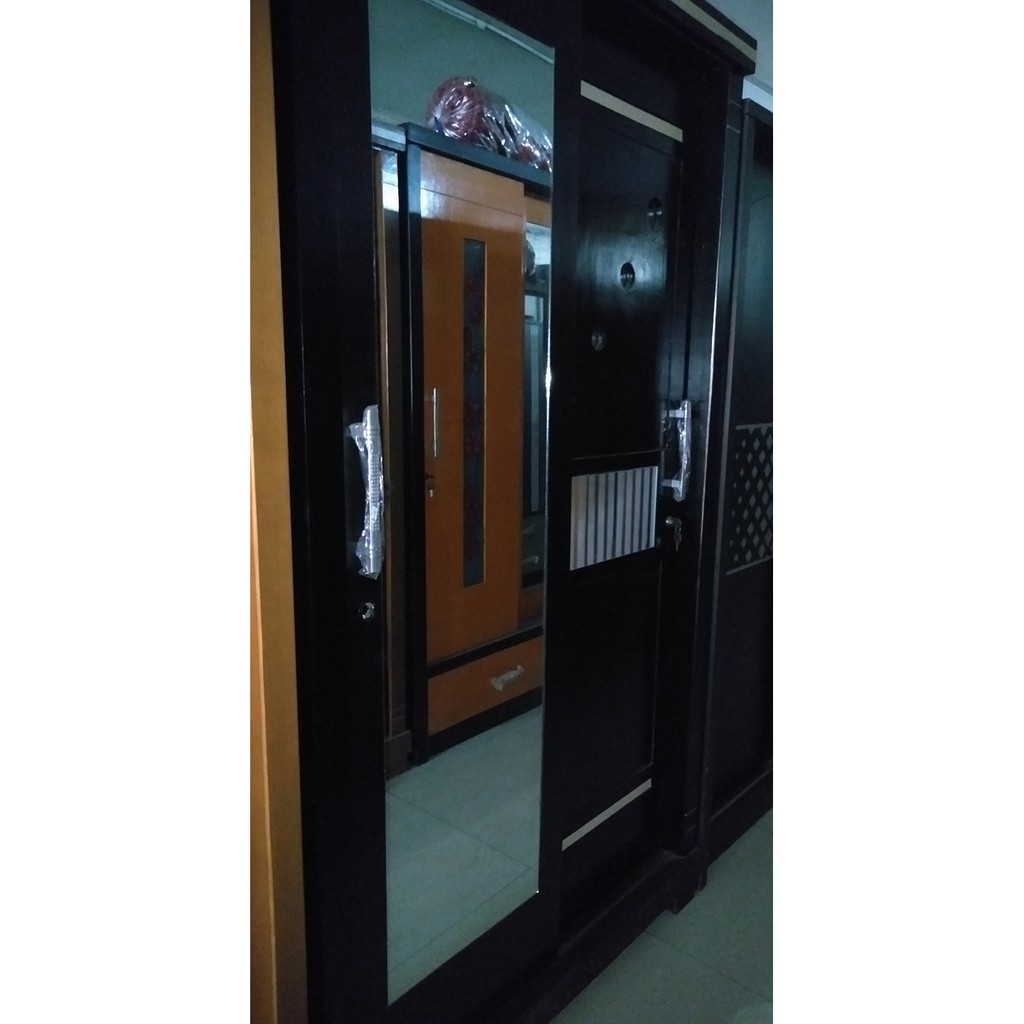 Lemari 2 Pintu Sliding - Minimalis