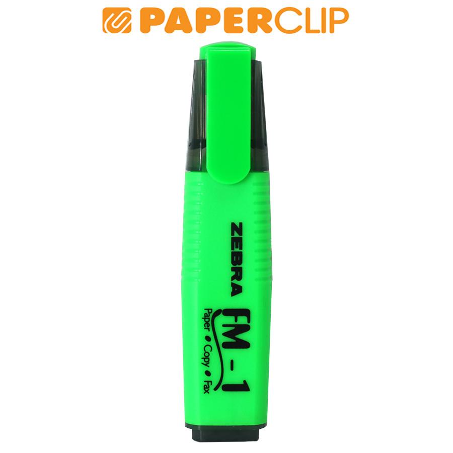 

HIGHLIGHTER ZEBRA FM-1 GREEN