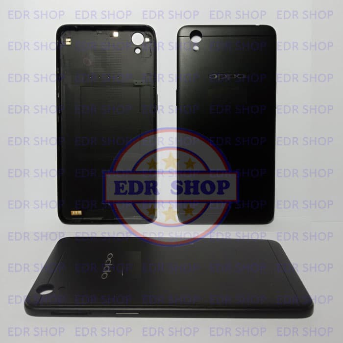 Casing Oppo A37F A37 F Kesing Backdoor Cover Tutup Belakang Ori Hitam