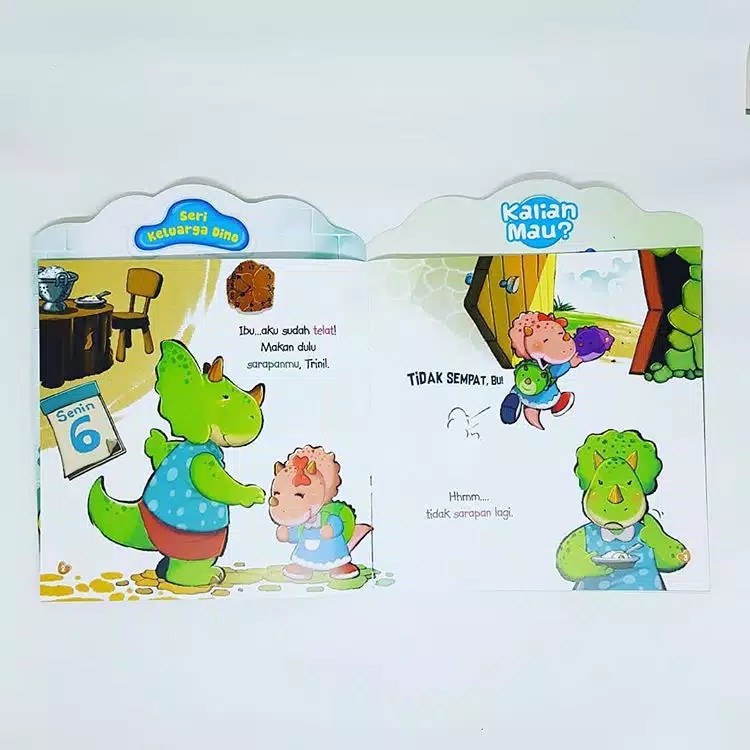 Buku Cerita Anak - Seri Keluarga Dino - Cerita Bergambar (Cergam) Fiksi-7