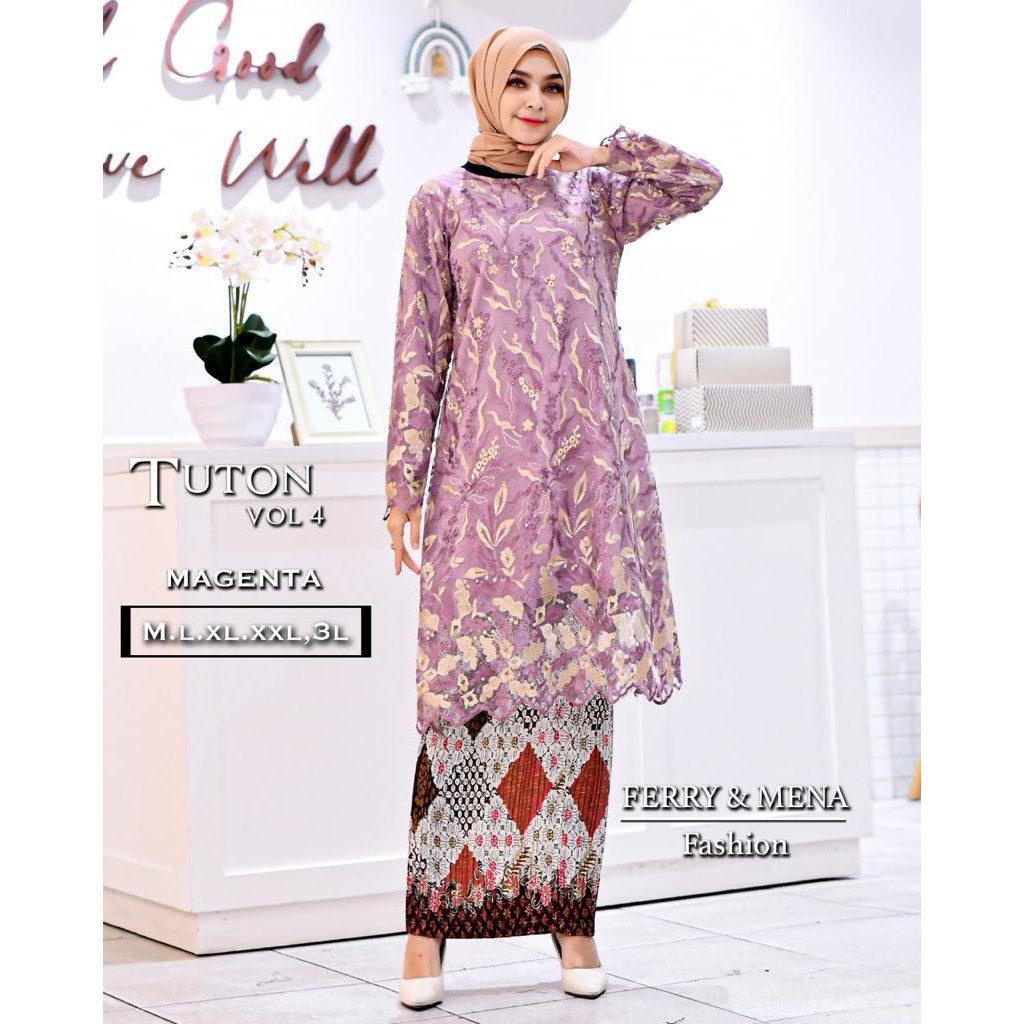 Tunik Tille, Tuton,, Tunik, Tille Kebaya, Tuton, Kebaya, Tille Tuton