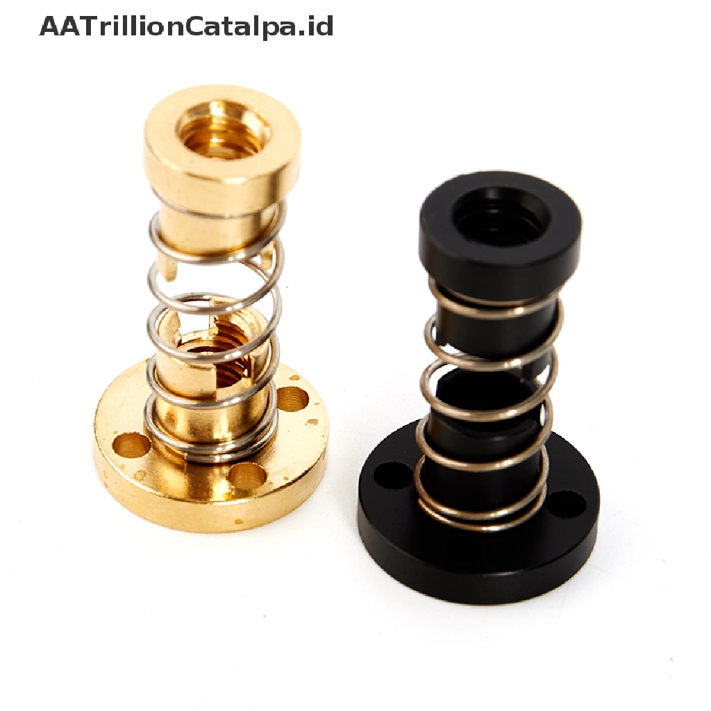 Aatrillioncatalpa T8 Mur Anti Backlash Ukuran 2MM 4MM 8MM Untuk Bagian Printer 3D