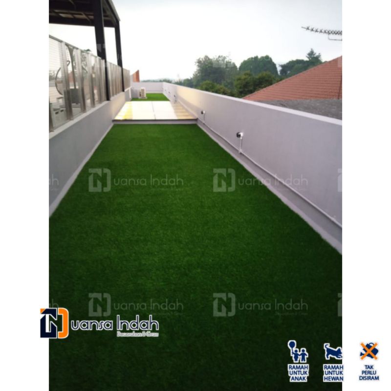 Rumput Sintetis 1 rol 1x3 Meter Tebal 2 cm