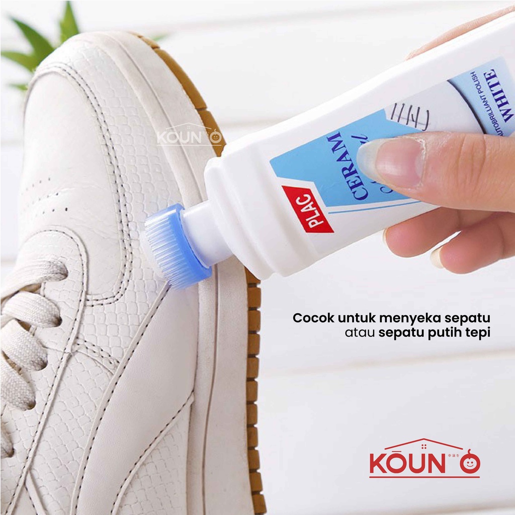 Pembersih Sepatu Putih Penghilang Noda Pemutih Sepatu White Perawatan Sepatu Tas Bag Shoes Cleaner