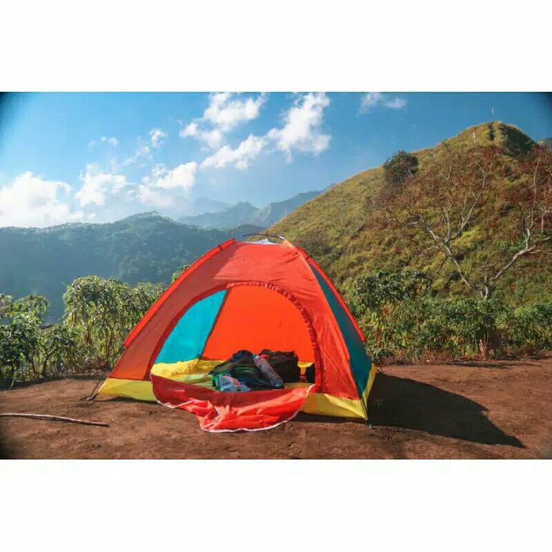 TENDA MATOUGUI KAP. 4-5 BISA COD TENDA CAMPING TENDA GUNUNG TENDA OUTDOOR TENDA PANTAI TENDA PRAMUKA