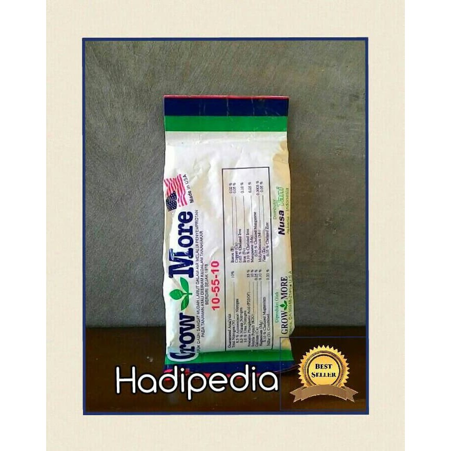 

Pupuk Bunga buah Grow More 10 55 10 Murah