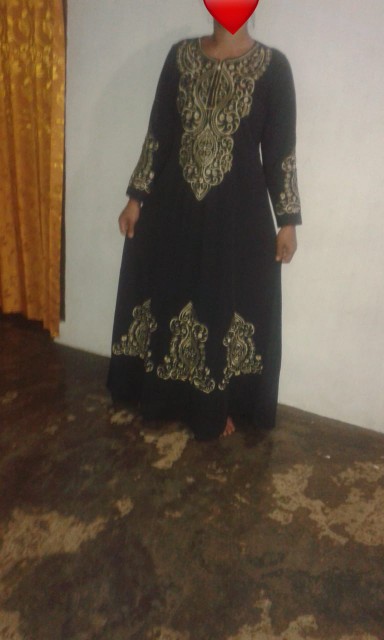 Westylis Gamis Abaya Hitam Mordir Mewah Batik 4 Motif /gamis Arap /bisa Busui Matt Creap Premium Ori