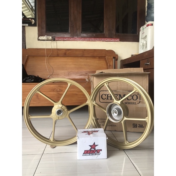Velg BRT chemco PNP jupiter, rx king, tiger, megapro, MP, Tiger, CB, GL, GL100 pnp as besar as-15, P