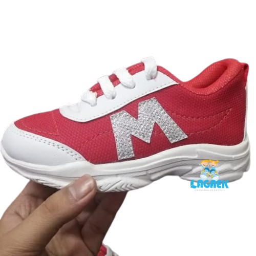 Sepatu Anak Laki Sneakers Usia 6 Tahunan MERAH Size 29  Sepatu Anak Laki Laki Sporty SALE