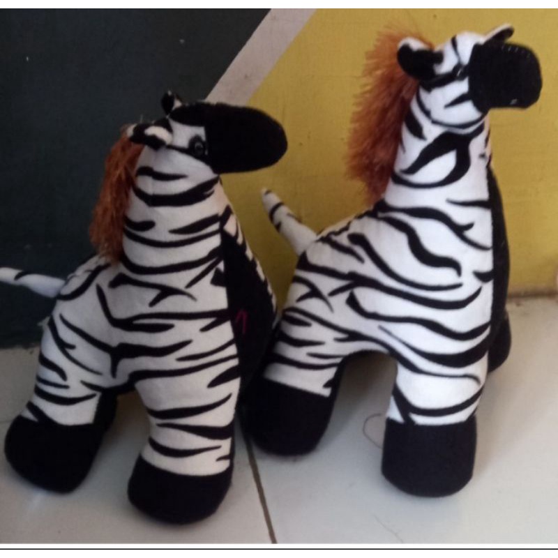 Boneka Zebra Uk 30CM Mainan Anak Murah