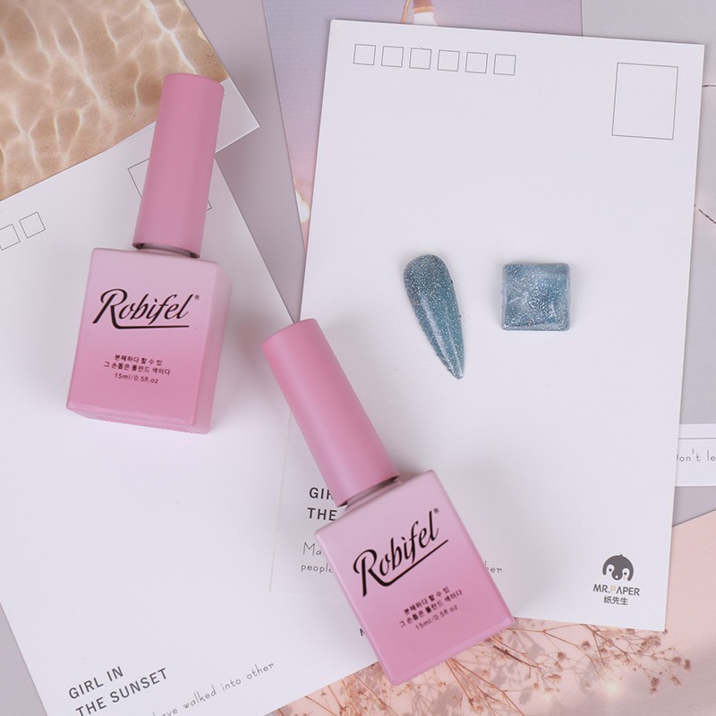 ROBIFEL GLITER DIAMOND GEL NAIL POLISH 15ml