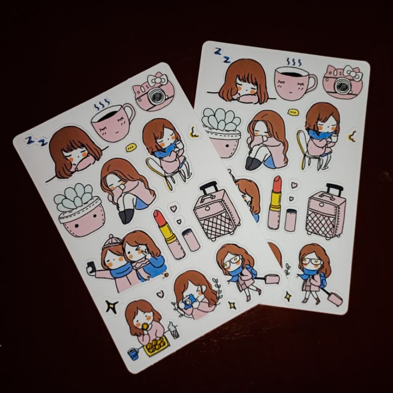 

Stiker Scrapbook lucu