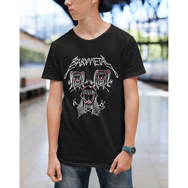 Kaos Babymetal Band Metal Jepang
