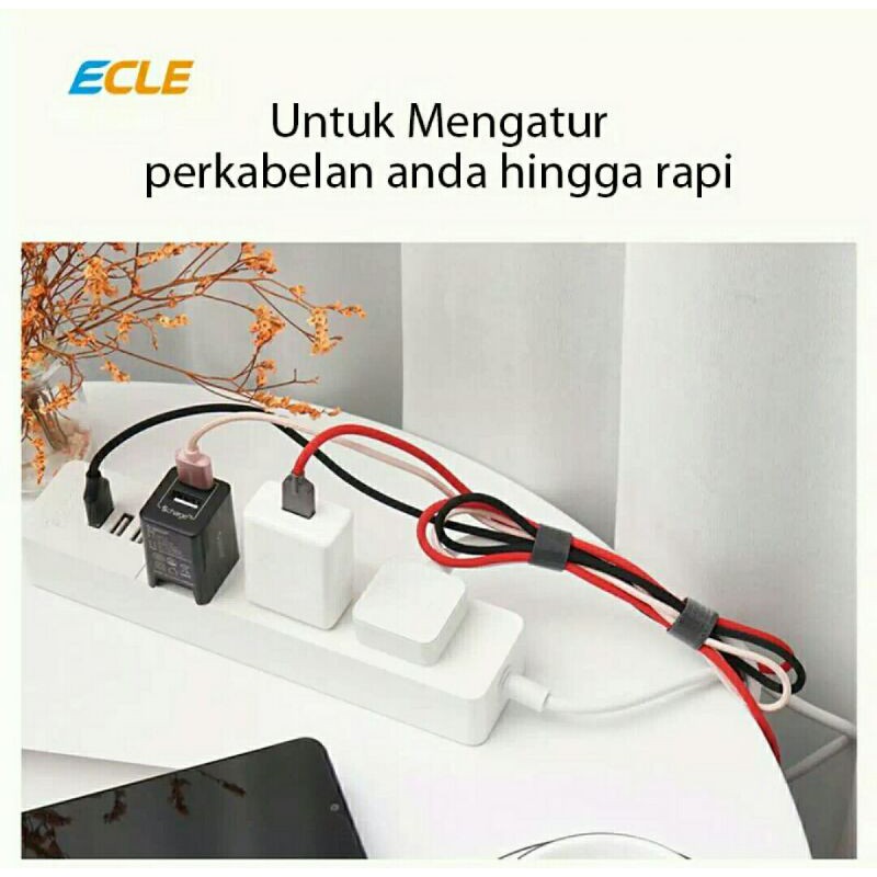 [ 5 Meter ] Cable organizer dengan berperekat