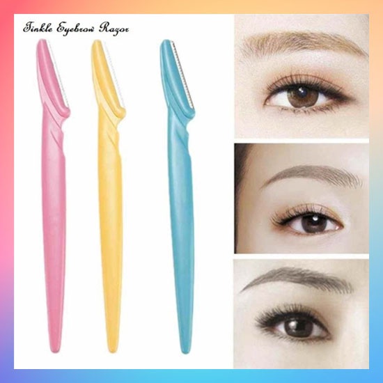 Pisau Alat Pencukur Alis Tinkle Pengkerok Eyebrow Razor Cukur Silet