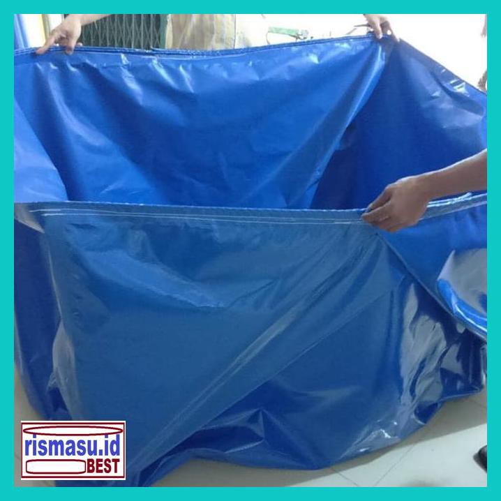 Terpal Tebal- Kolam Ikan (Terpal Terpaulin) Uk. 2 X 1 X 0.5 M 7Rry5Rt7-