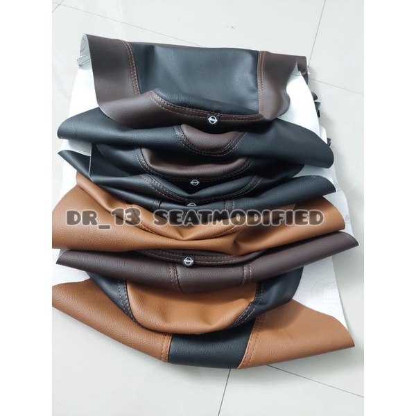 KULIT JOK HONDA SCOOPY GENIO VARIO BEAT  WARNA COKLAT BAHAN MBTECH