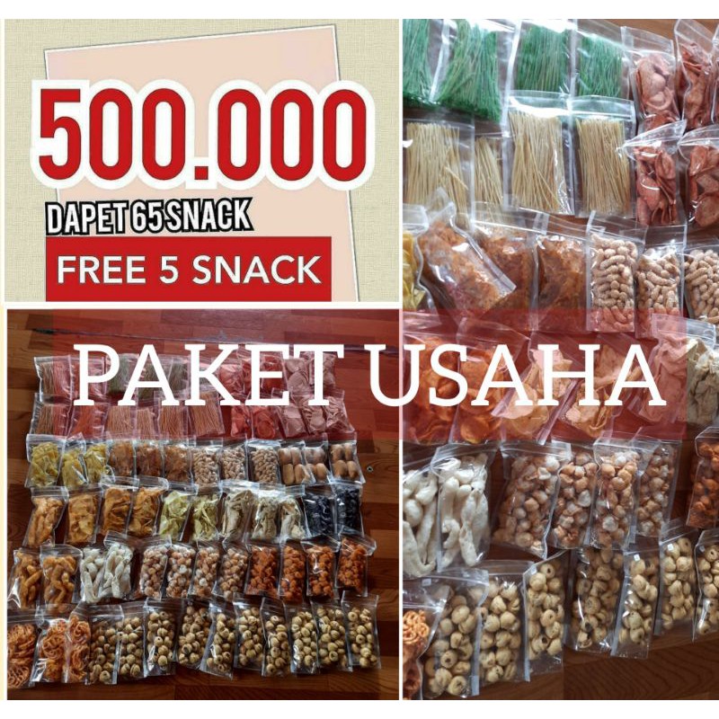 

PAKET USAHA DAPET 70SNACK BEBAS PILIH makanan ringan cemilan camilan jajanan kiloan asin gurih pedas basreng lidi murah