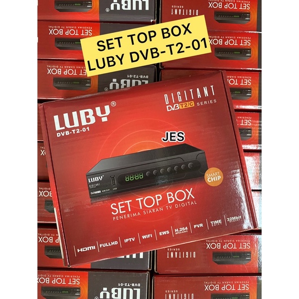 SET TOP BOX DIGITAL LUBY DVB-T2-01