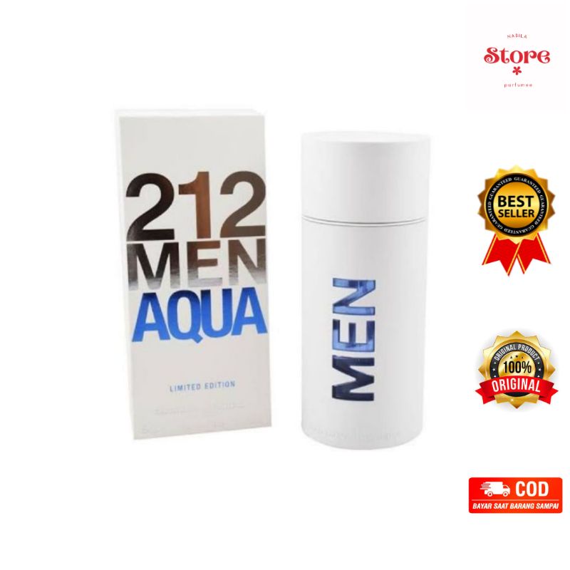 PARFUM PRIA 212 MEN AQUA LIMITED EDITION (BOTOL MAGNET