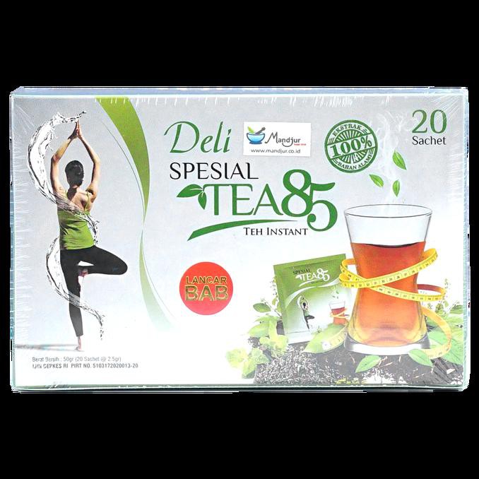 

Deli Spesial Tea 85 Teh Instant - Herbal Pelangsing & Melancarkan Bab *