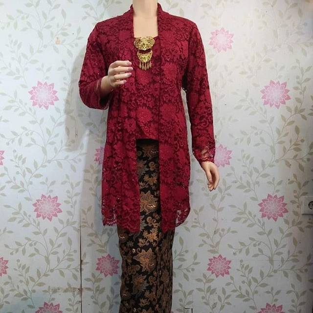 Set kutubaru brokat 4U 1 / kebaya modern / kebaya muslim