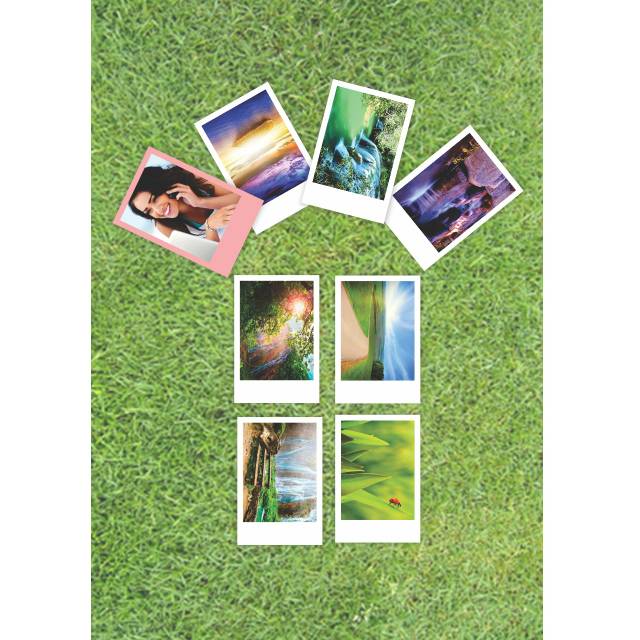 

Cetak Foto Polaroid 2R + laminasi/laminating Glossy murah