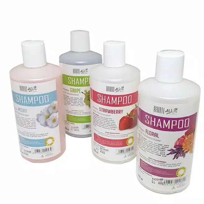 All in shampo 500 ml (shampo salon & harian)