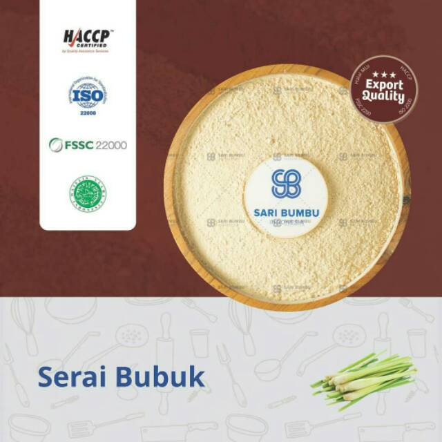 

Serai Bubuk / Lemongrass Powder