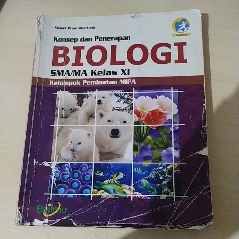 BUKU BAILMU KONSEP DAN PENERAPAN BIOLOGI SMA KELAS 11