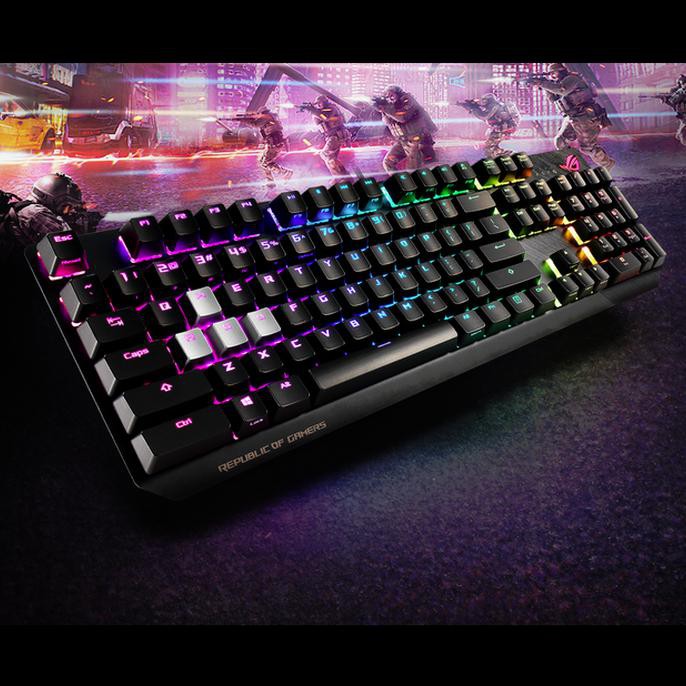 ASUS ROG STRIX SCOPE Gaming Keyboard | Keyboard Gaming | Aksesoris PC Gaming