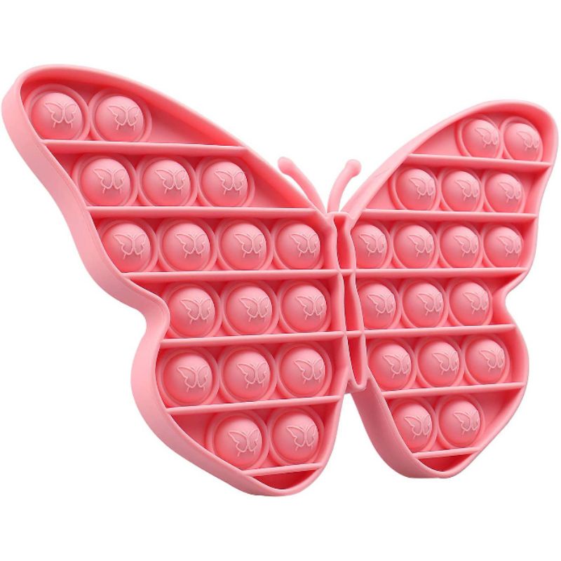 Pop It Fidget Toy Mainan Anak Tekan Gelembung Bubble Push Pop it-Butterfly