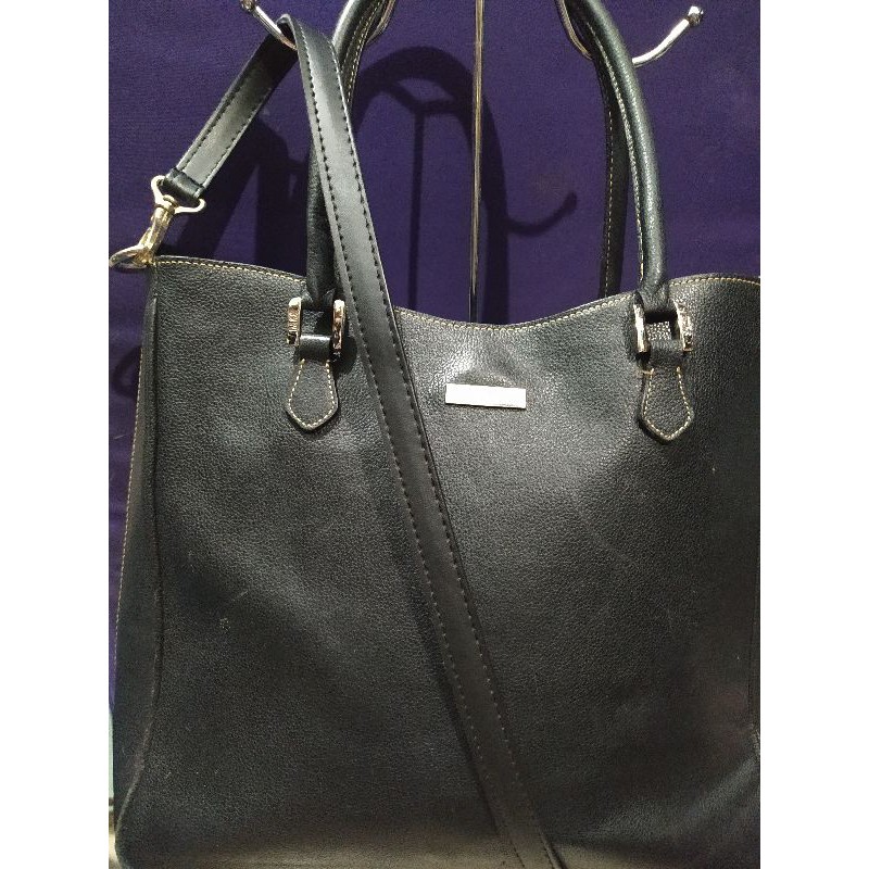 tas selempang kulit asli daks vintage