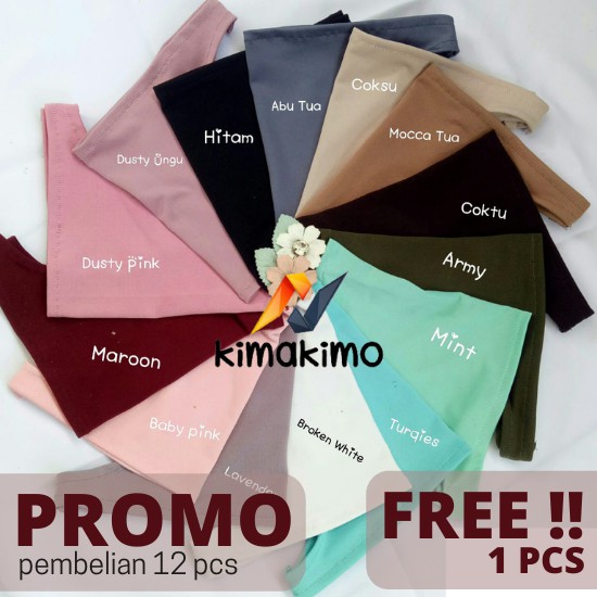 COD Inner Hijab Ciput Penutup Dagu Pelapik Dagu 3in1 Promo Iner Hijab