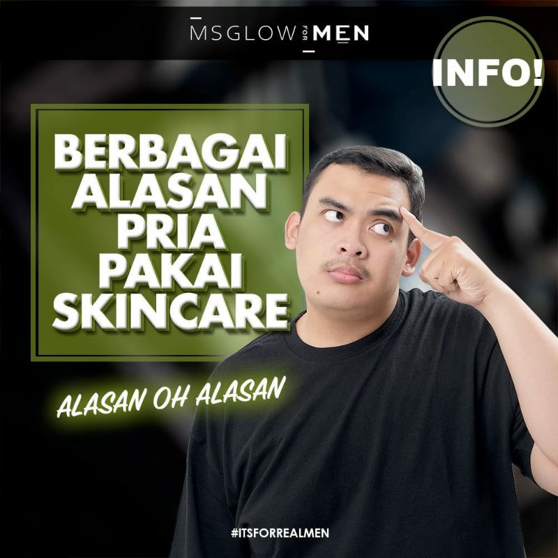 Ms glow for mens dijamin original 100%