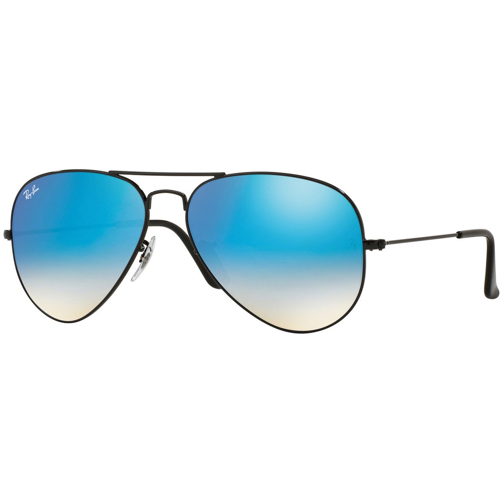 Jual Ray Ban Sunglass Aviator Rb O Shiny Black W Mirrored