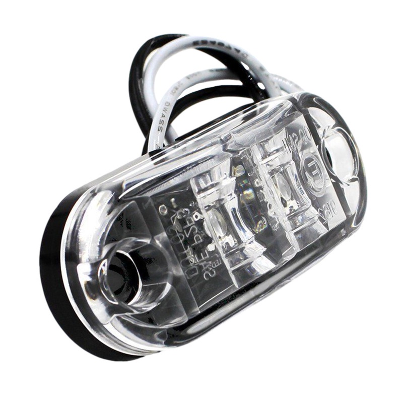 1 Pcs/2 LED Car Piranha Lamp Beads LED Lights] [Auto  Warning Led Lamp] [Lampu Sinyal Sisi Universal LED]