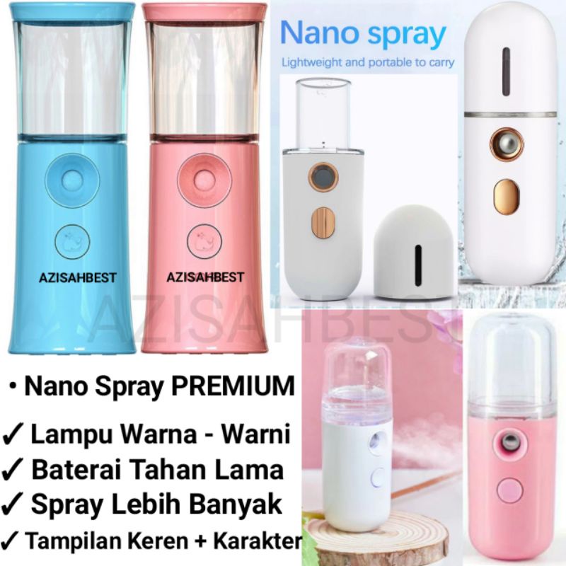 [Azisahbest] Nano Spray Portable Mini USB / NanoSpray Pelembab Perawatan wajah