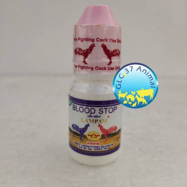 LAMPAM BLOOD STOP obat untuk menghentikan pendarahan ayam tarung
