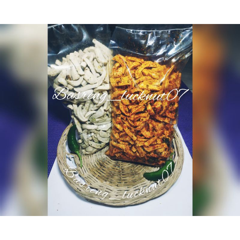 

Basreng stick daun jeruk extra pedas 250g