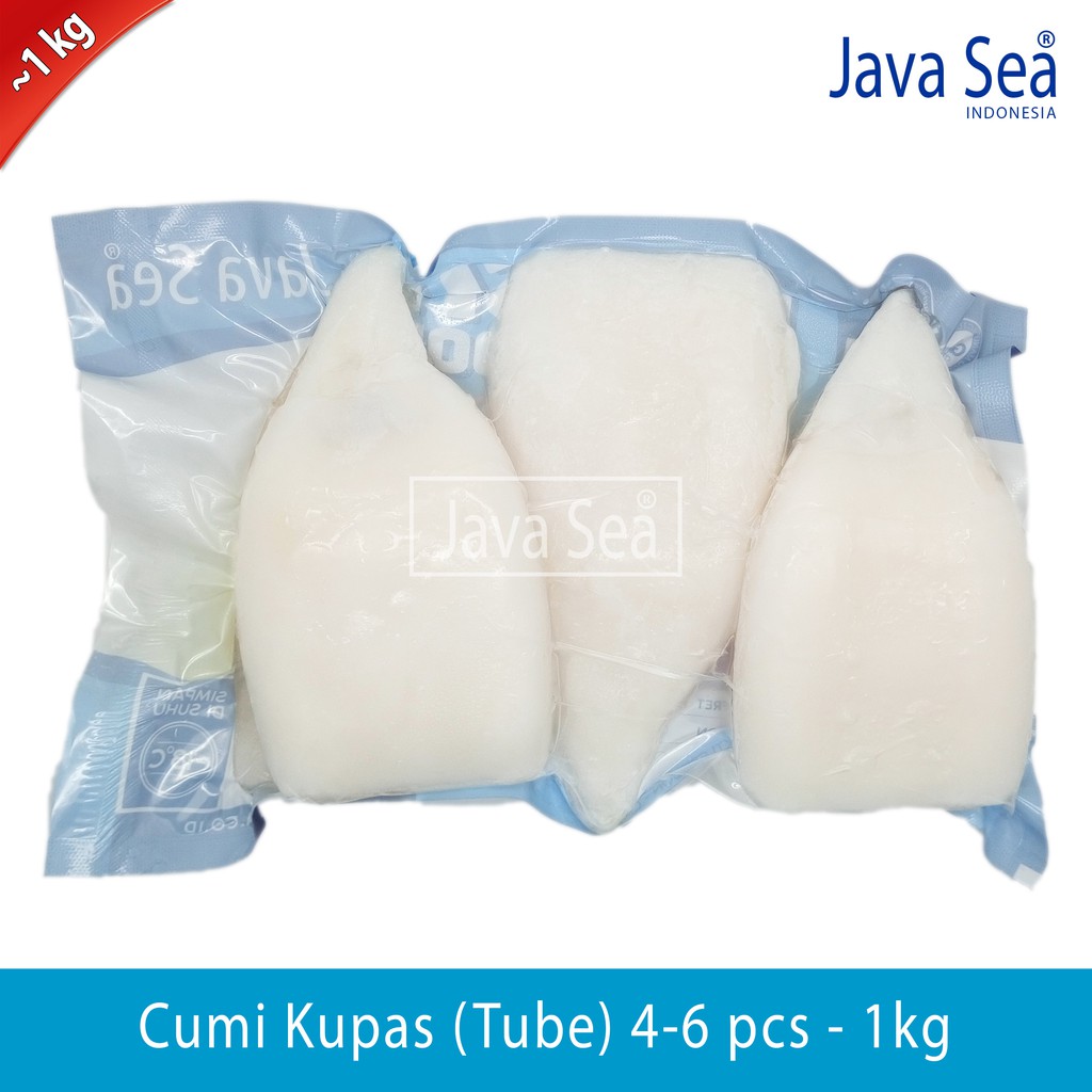 

Cumi Kupas Tube 4-6 pcs pack 1kg Import