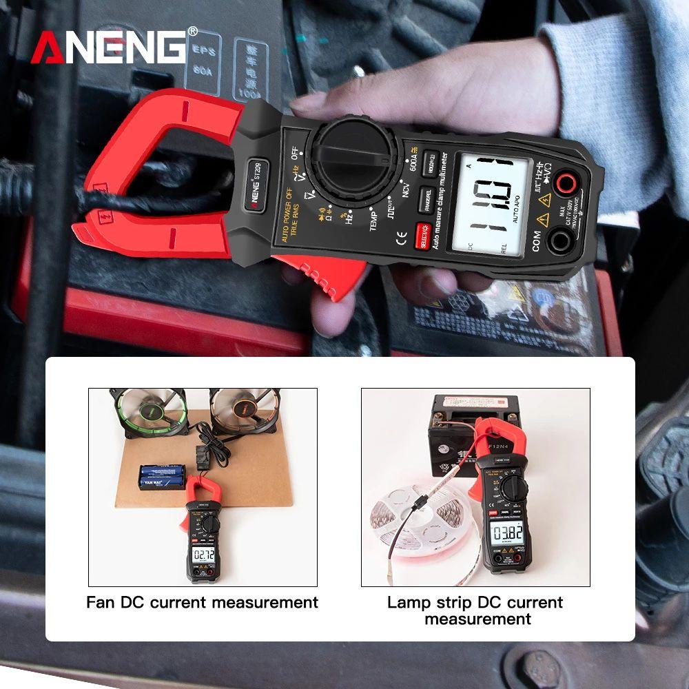 Top Digital Clamp Meter ANENG ST209 Data Show True RMS Voltmeter